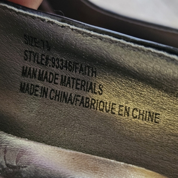 Maurices Black Lace Women's Heels Size 7.5 - Picture 3 of 5